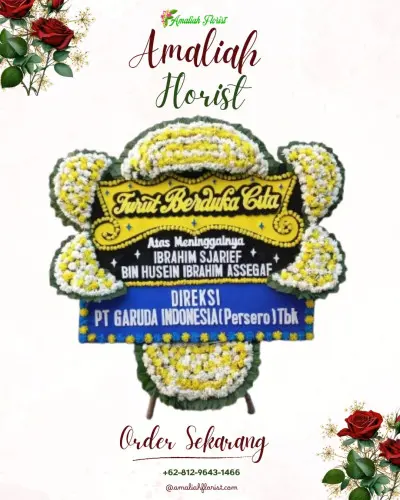 Papan Bunga Duka di Banaran